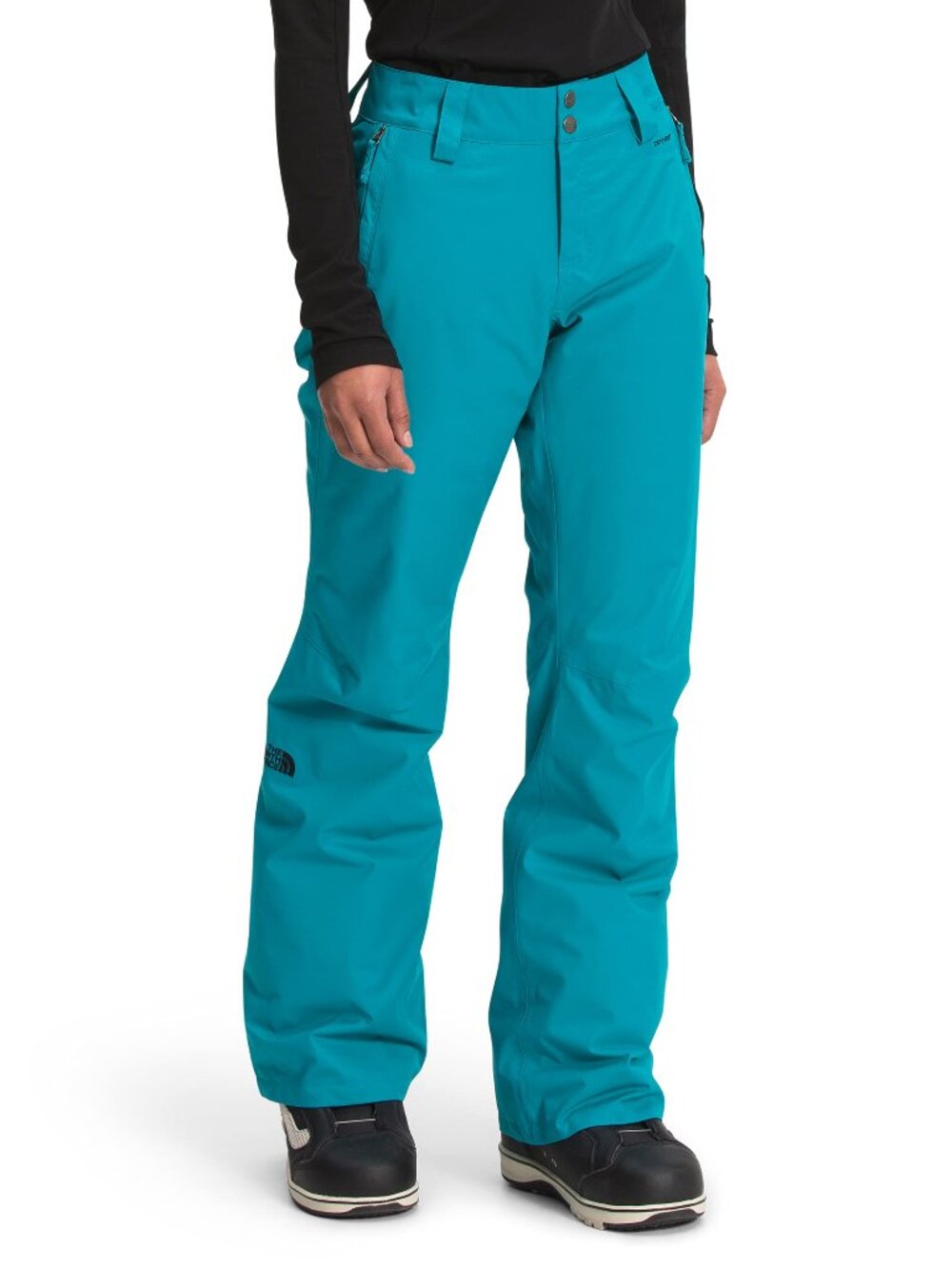 The North Face Women's Sally Ski Snowboard Pants Enamel Blue Medium Regular